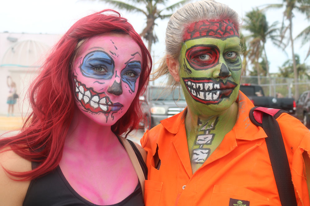 Zombie Bike Ride 2017 photo - Duval Street, Key West